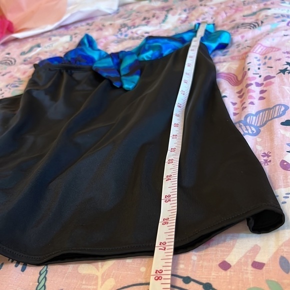 Inches Away for Longitude Swim Graphic Tie Front Swim Dress - Picture 12 of 13